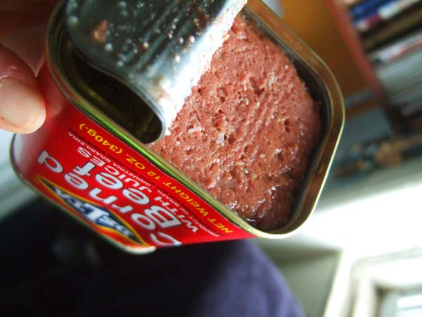 about canned corned beef